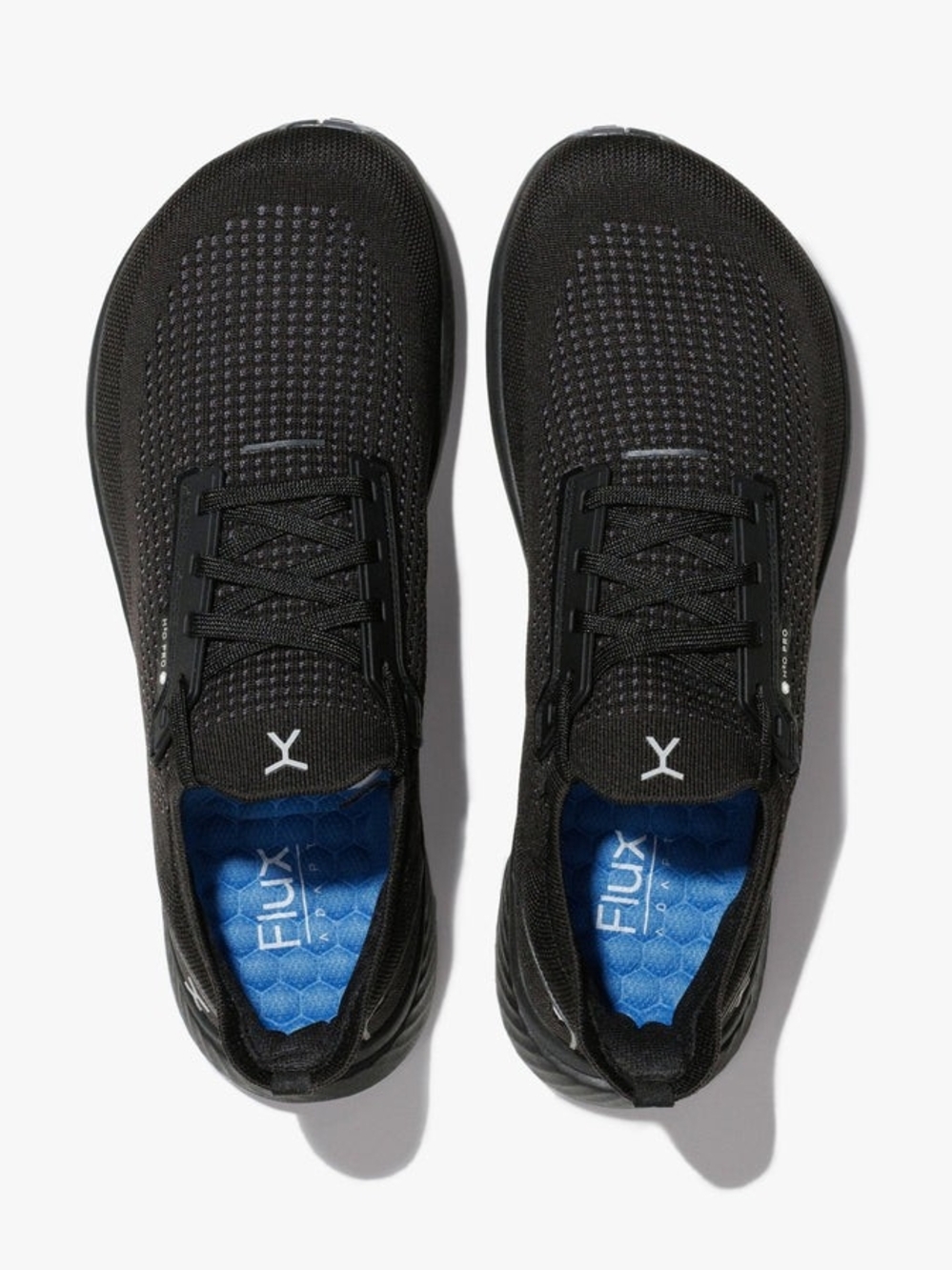Flux Adapt Runner H20 Pro Black Mens 9 Womens 10.5 Waterproof Athletic Shoes - Picture 7 of 8